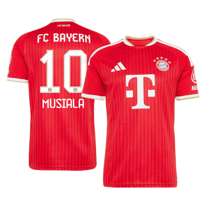 MUSIALA #10 Bayern Munich Casa Camisa 2026/27 Vermelho