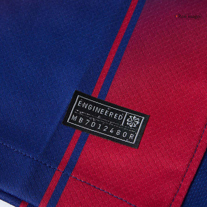 LAMINE YAMAL #10 Barcelona Casa Camisa 2025/26- Vermelho&Azul