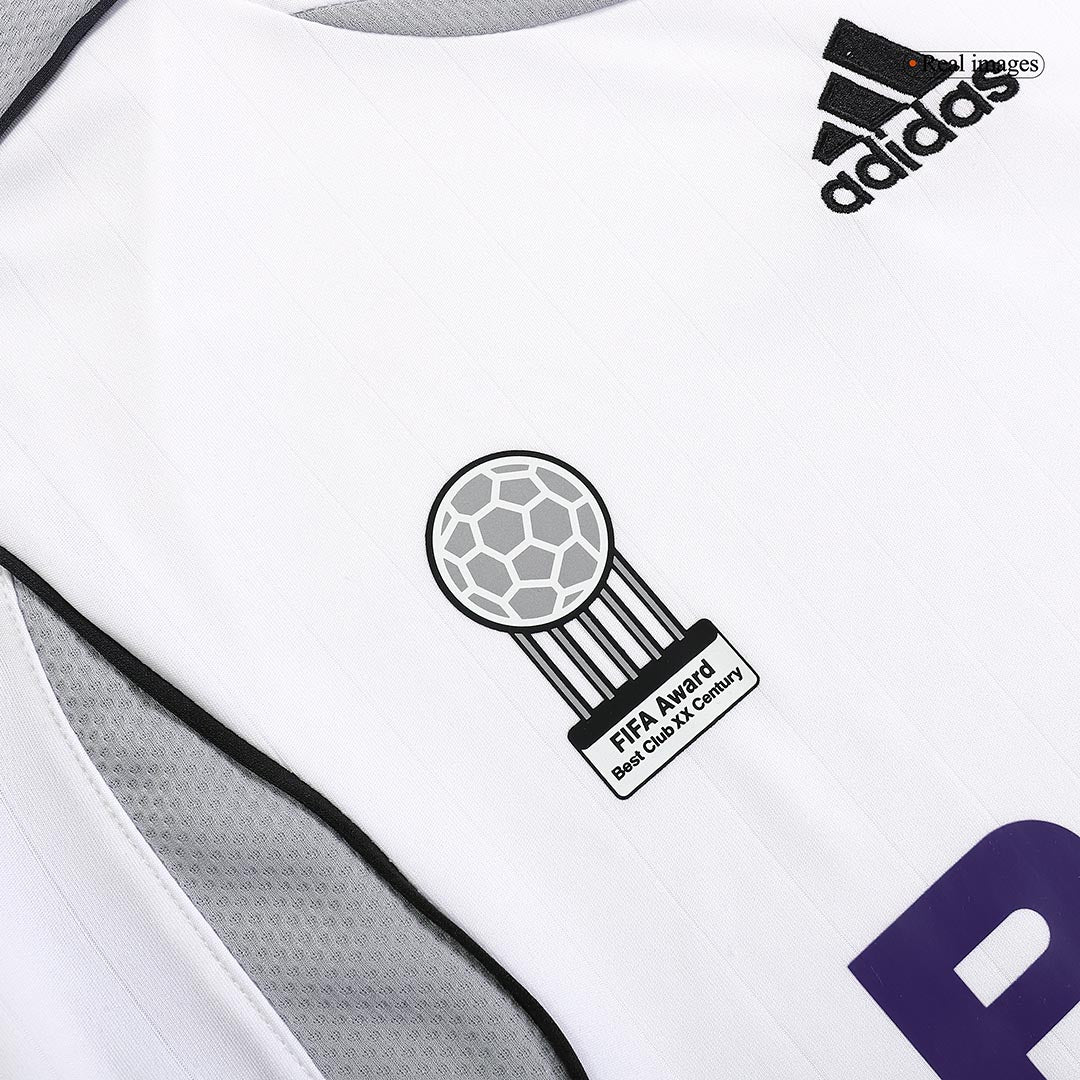 Retrô Real Madrid Casa Camisa 2006/07 Branco
