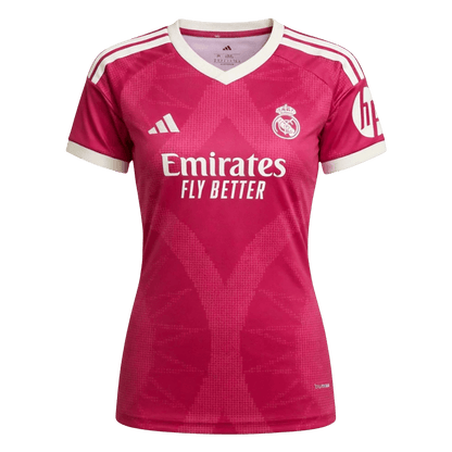 Mulheres Real Madrid Terceira Camisa 2026/27 Rosa