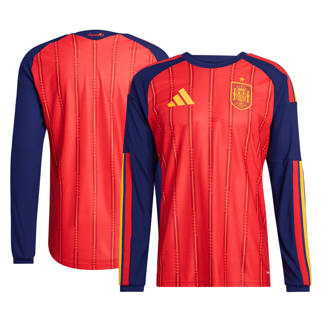 Spain Casa Manga comprida Camisa 2026 Vermelho