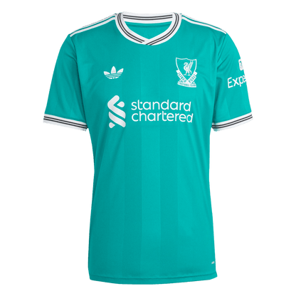 EKITIKE #22 Liverpool Terceira Camisa 2025/26 Verde