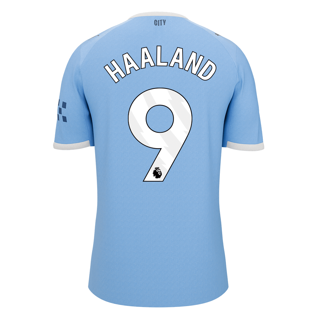 【Super Qualidade】HAALAND #9 Manchester City
 Casa Futebol Camisa 2025/26 Azul