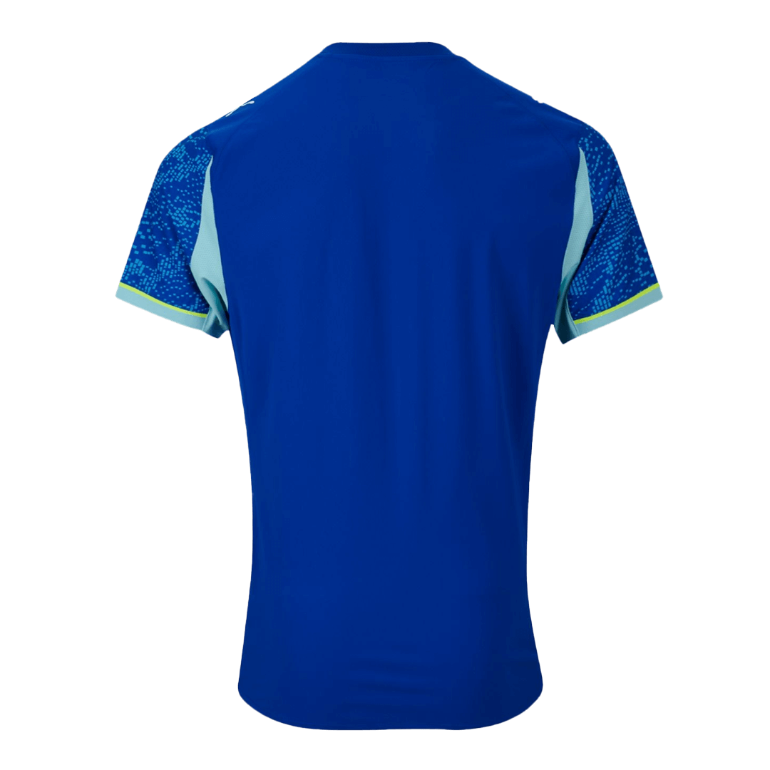 Autêntico Marseille Fora Terceira Futebol Camisas 2025/26 Azul