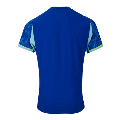 Autêntico Marseille Fora Terceira Futebol Camisas 2025/26 Azul