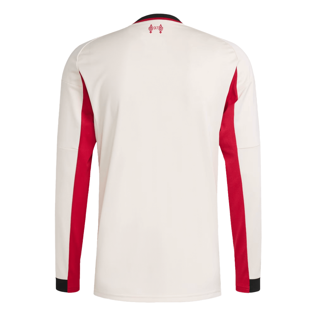 Liverpool Fora Manga comprida 2025/26 Branco