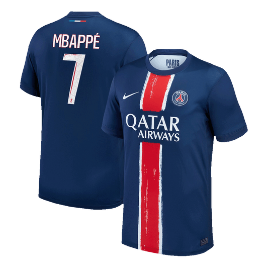 MBAPPE #7 PSG Home Custom Football Shirt 2024/25