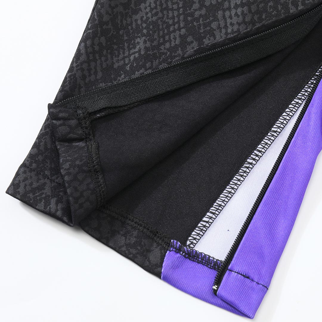 Barcelona Zíper Moletom Conjunto (Top+Calças) 2025/26 Preto