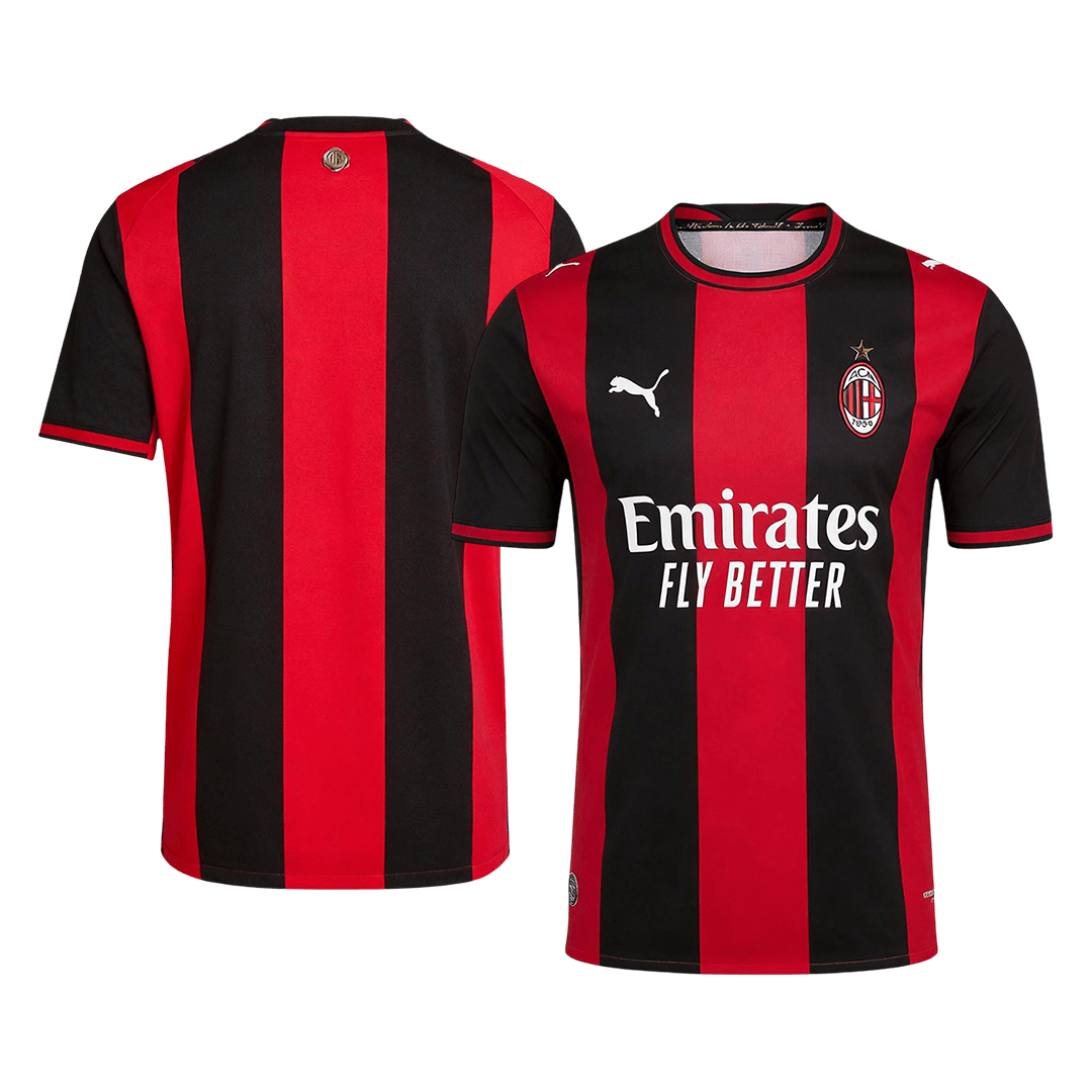 Versão do Jogador AC Milan Casa Futebol Camisas 2026/27