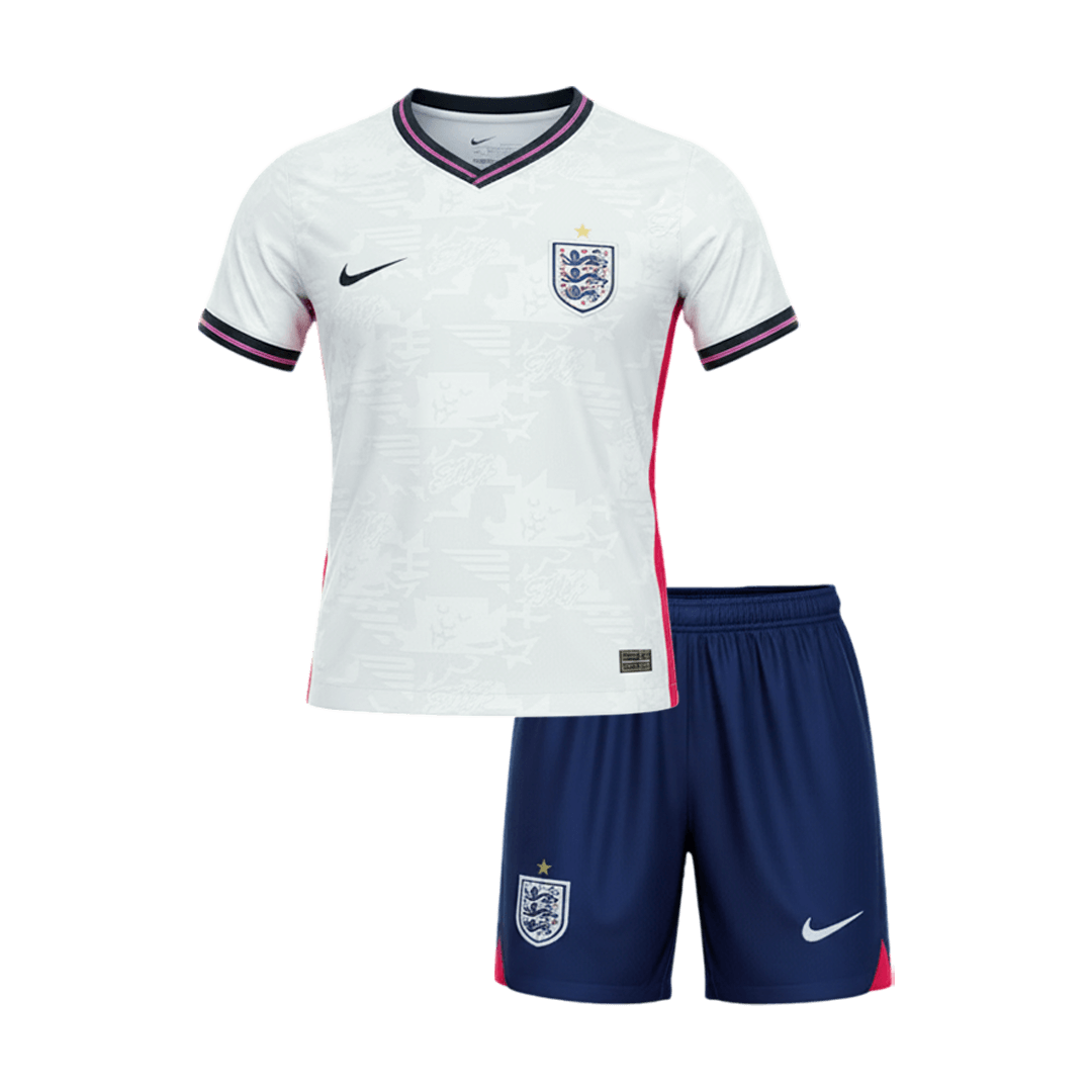 England Infantil 
 Casa World Cup Futebol Camisa Conjunto (Camisa+Shorts) 2026 Branco