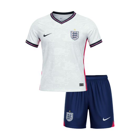England Infantil 
 Casa World Cup Futebol Camisa Conjunto (Camisa+Shorts) 2026 Branco