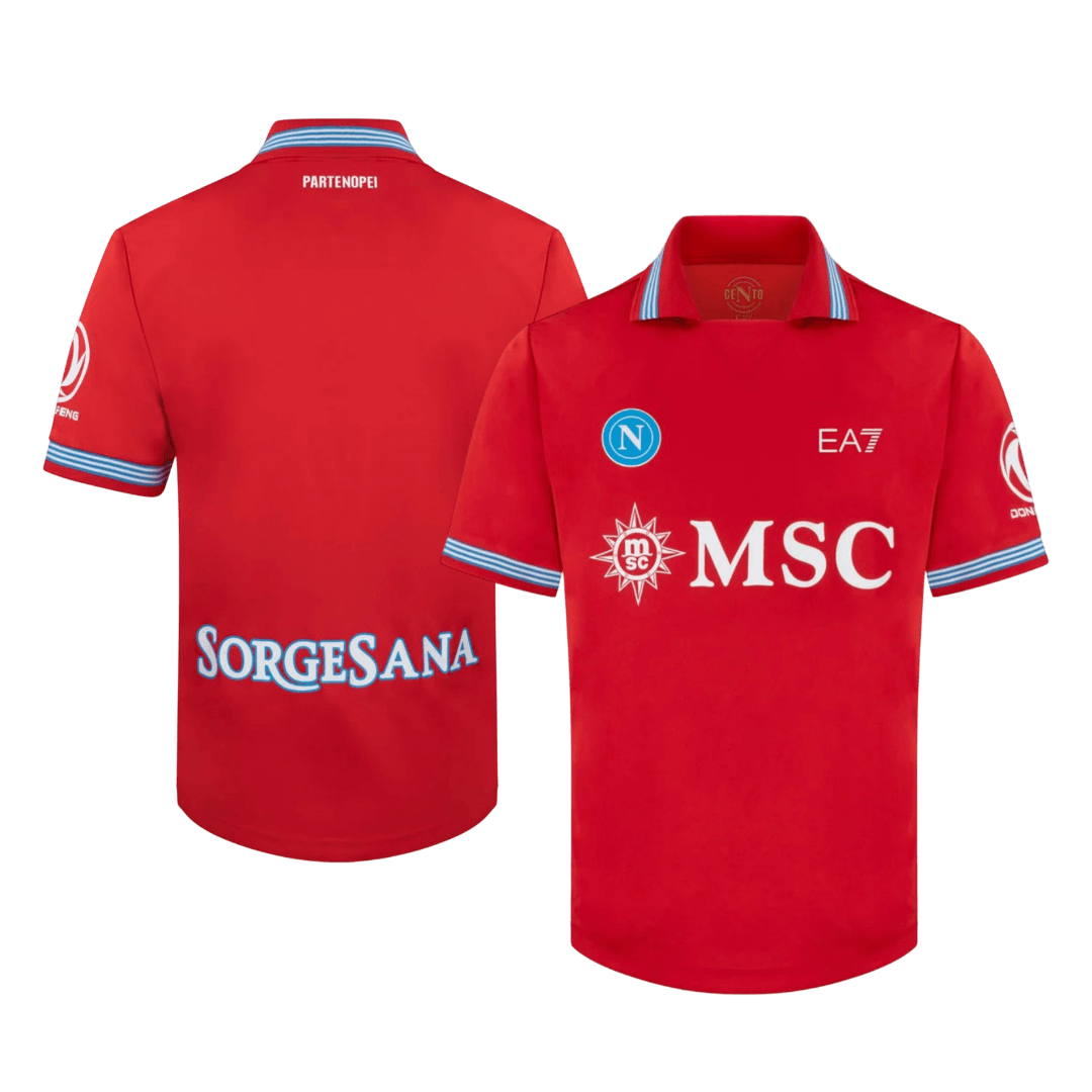 Napoli Terceira Camisa 2026/27 Vermelho