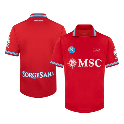 Napoli Terceira Camisa 2026/27 Vermelho