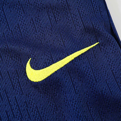 Barcelona Zíper Moletom Conjunto (Top+Calças) 2025/26 Roxo