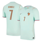 DEMBELE #7 France Fora Copa do Mundo Camisa 2026 Azul