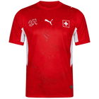 Versão do Jogador Switzerland Casa Copa do Mundo Futebol Camisas 2026 Vermelho