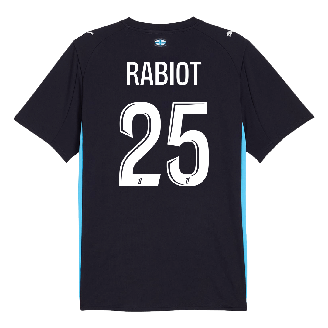 RABIOT #25 Marseille Fora Camisa 2025/26 Marinha