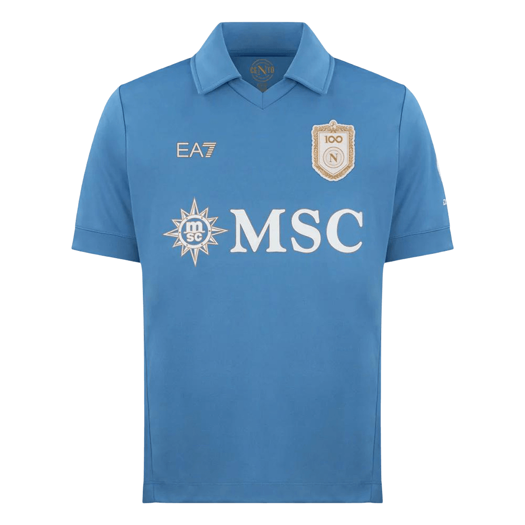 Napoli Casa Camisa 2026/27 Azul