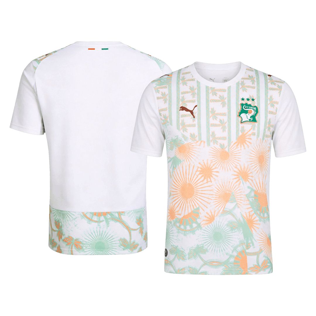 Côte d'Ivoire Fora Copa do Mundo Camisa 2026 Branco - camisola de futebol para adeptos em - imagem 2
