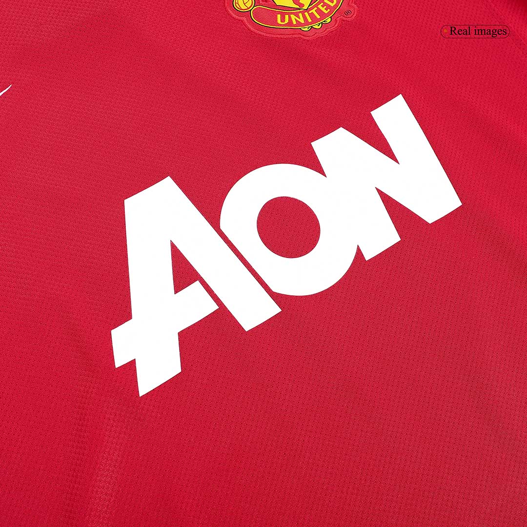 Retrô Manchester United Casa Camisa 2011/12 Vermelho