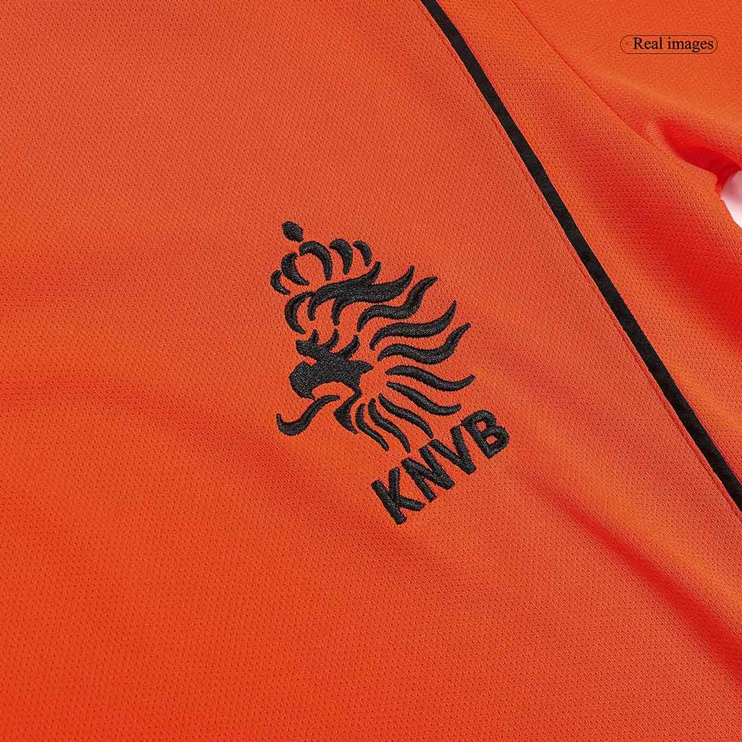 Retrô Netherlands Casa Copa do Mundo Camisa 1998 Laranja