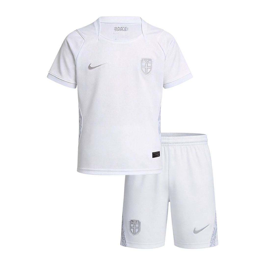 Norway Infantil 
 Terceira Copa do Mundo World Cup Futebol Camisa 2026 Branco