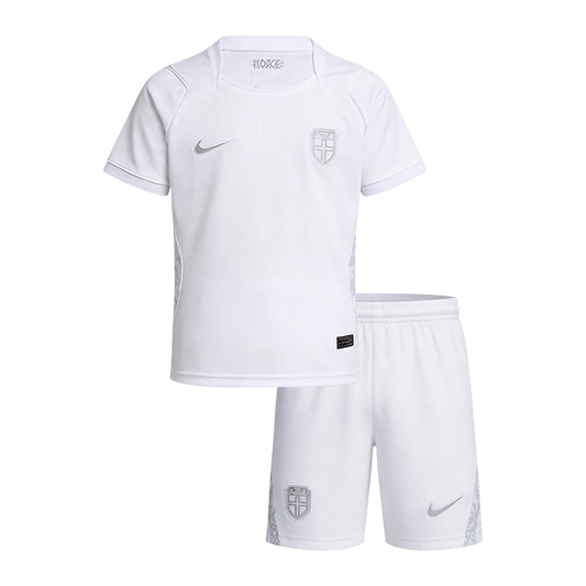 Noruega Infantil 
 Terceira Copa do Mundo World Cup Futebol Camisa 2026 Branco