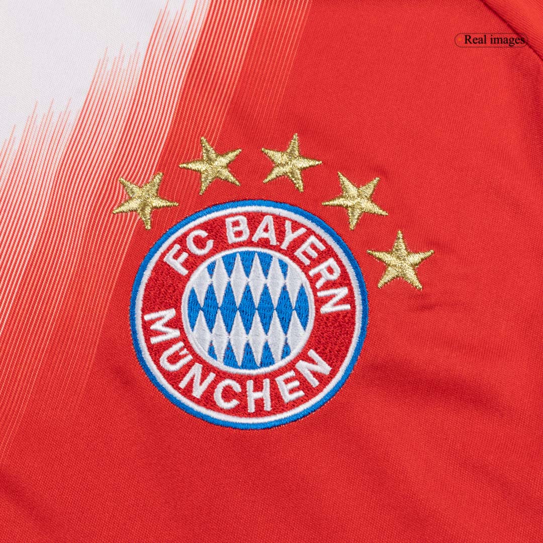 【Super Qualidade】KIMMICH #6 Bayern Munich
 Casa Futebol Camisa 2025/26 Vermelho