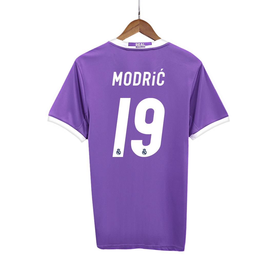 MODRI? #19 Real Madrid Retro Jersey Fora Camisa de Futebol 2016/17