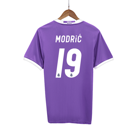 MODRI? #19 Real Madrid Retro Jersey Away Football Shirt 2016/17