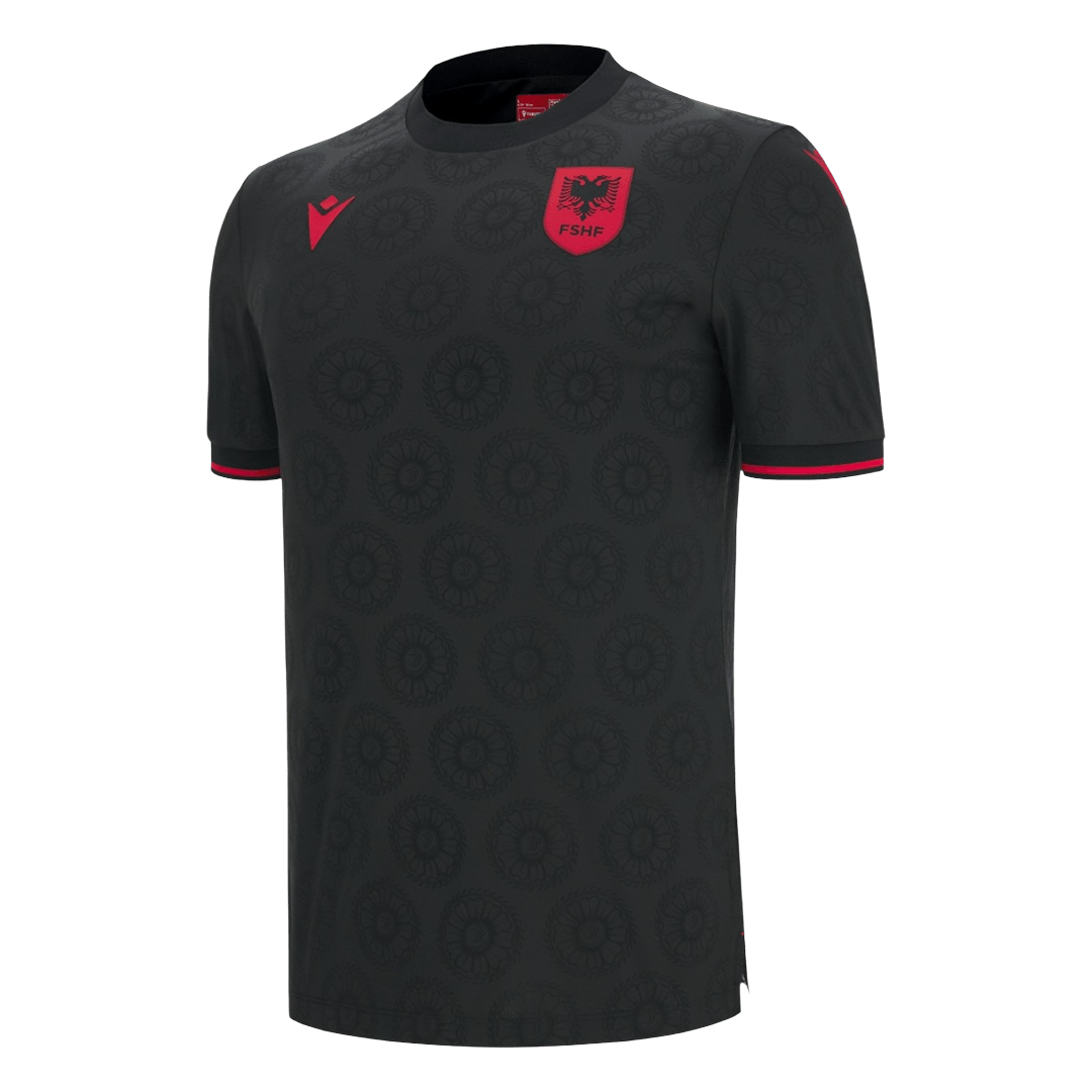 Albania Terceira Camisa Copa do Mundo 2026 Preto - camisola de futebol para adeptos em