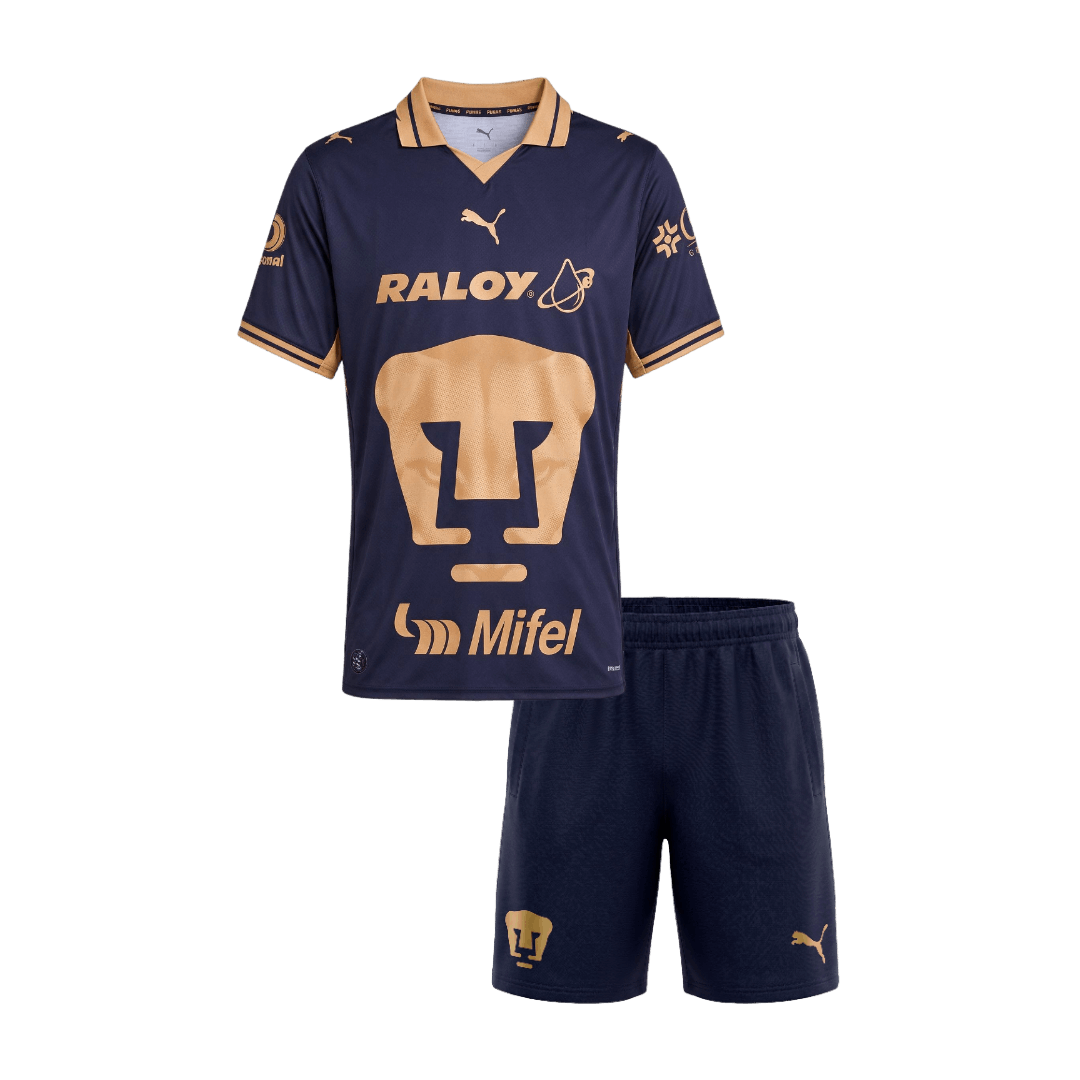 Pumas UNAM Infantil 
 Casa Futebol Camisa 2026/27