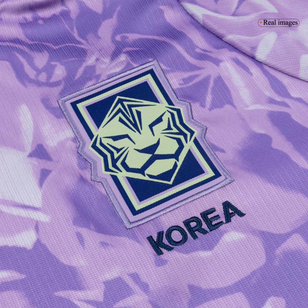 HEUNGMIN #7 South Korea Fora Copa do Mundo Camisa 2026 Roxo