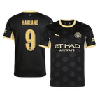 HAALAND #9 Manchester City Fora Camisa 2026/27 Preto UCL