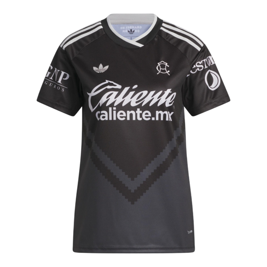 Mulheres Club America Alternativa Camisa 2026/27 Preto