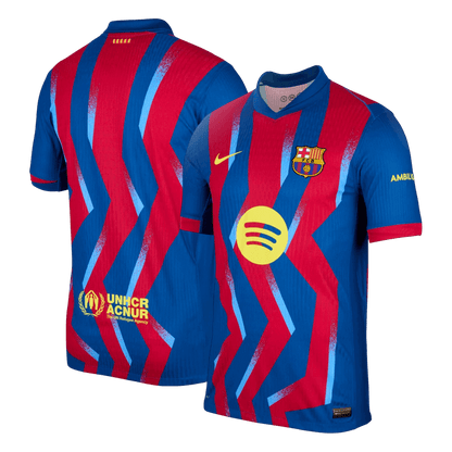 Versão do Jogador Barcelona Quarta Futebol Camisas 2025/26