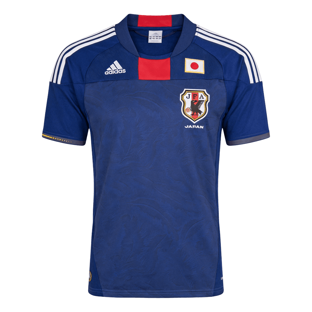Retrô Japan Casa Copa do Mundo Camisa 2010 Azul