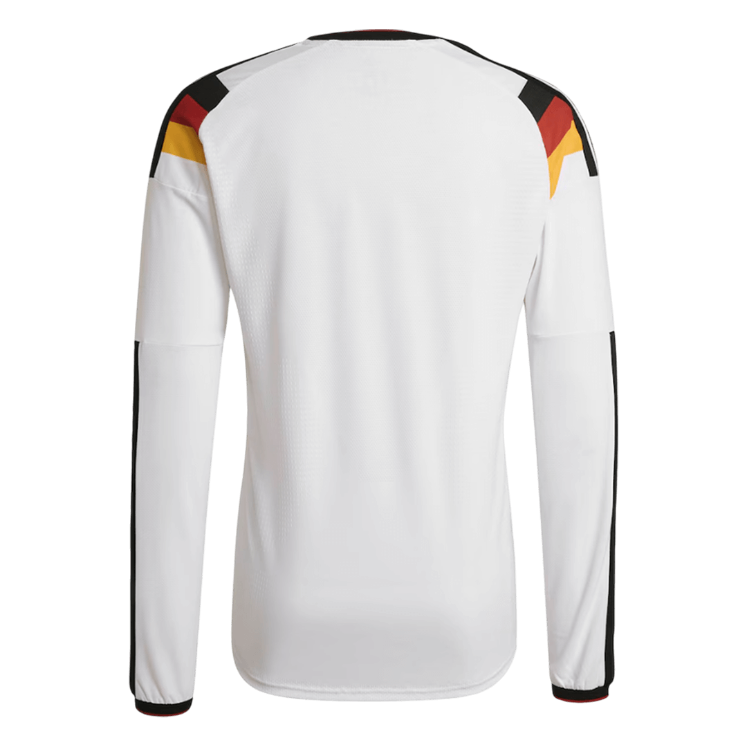 Germany Casa Manga comprida Camisa 2026 Branco - camisola de futebol para adeptos em Portugal
