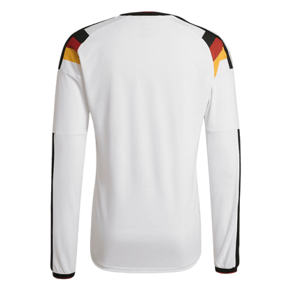 Germany Casa Manga comprida Camisa 2026 Branco - camisola de futebol para adeptos em Portugal