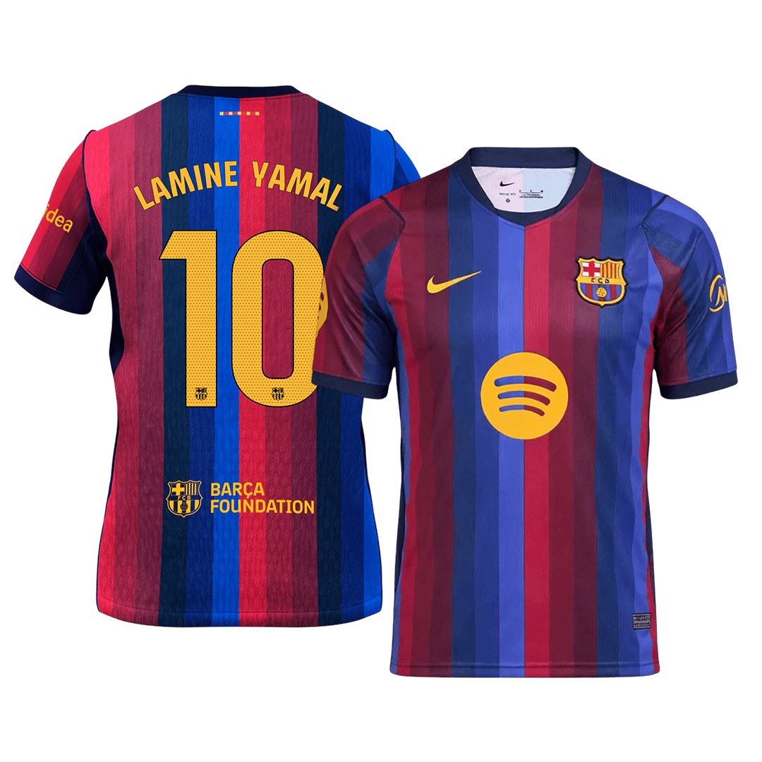 LAMINE YAMAL #10 Barcelona Casa Camisa 2026/27