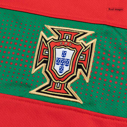 Retrô Portugal Casa Camisa 2010 Vermelho