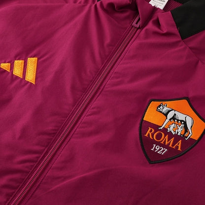 Roma Jaqueta Corta-Vento 2025/26 Vermelho