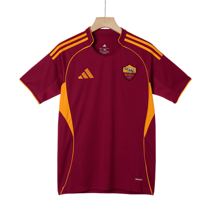 Roma Casa Camisa  Conjunto(Camisa+Calções) 2025/26 Vermelho