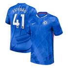 【Super Qualidade】ESTÊVÃO #41 Chelsea
 Casa Futebol Camisa 2025/26 Azul
