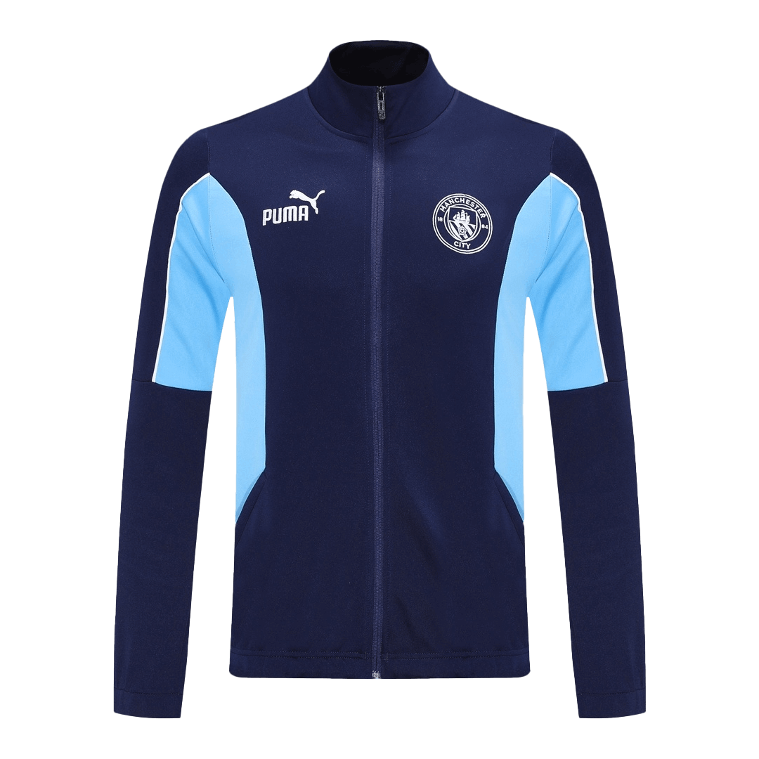 Manchester City Conjunto Casaco(Blusão+Calça) Formação Blusão 2025/26