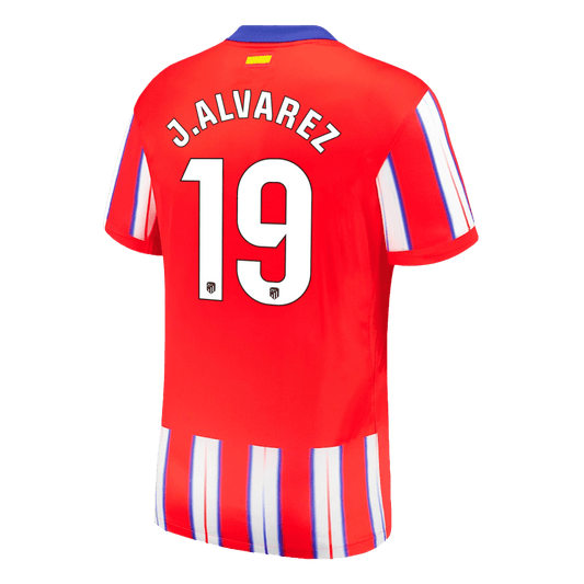 Custom Atlético de Madrid Home Football Shirt 2024/25