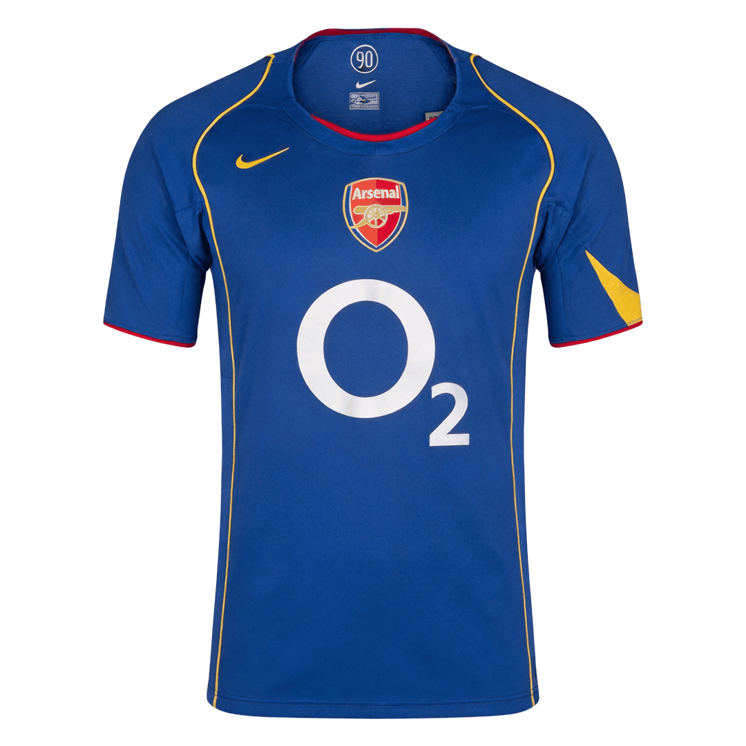 Retrô Arsenal Fora Camisa 2004/05 Azul