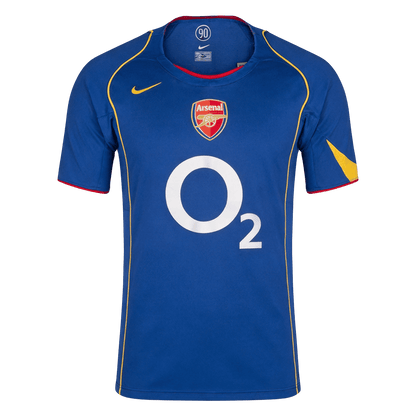 Retrô Arsenal Fora Camisa 2004/05 Azul