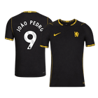 Versão do Jogador JOÃO PEDRO #9 Chelsea Fora Futebol Camisas 2026/27