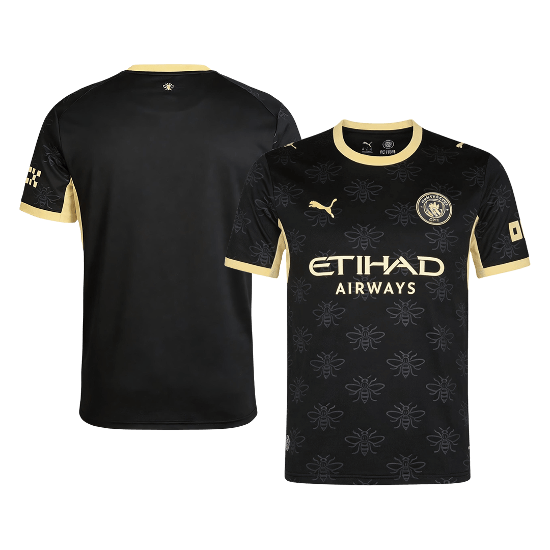 Manchester City Fora Camisa 2026/27 Preto
